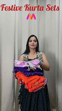 Karwachauth & Diwali Special Kurta Set Try-on Haul From Mynt