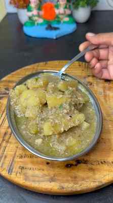 उपवासाचे रताळ्याचे सांभार #recipe #instagram #navratri recip