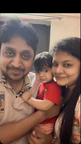 We 3❤️🧿 #mumbai #couplegoals❤ #daughter #babygirl❤️ #likesh