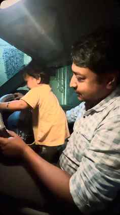 Cute father and daughter relationship #fatherlove❤️ #mumbai