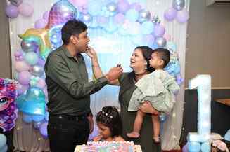 My angels 1st birthday celebration 🎉