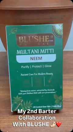 A little self-care, the desi way 🌿🤍
Trying @blushenatural