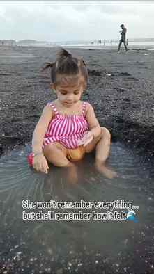 Follow along for more heartfelt moments 👣

#beachgirl #tren