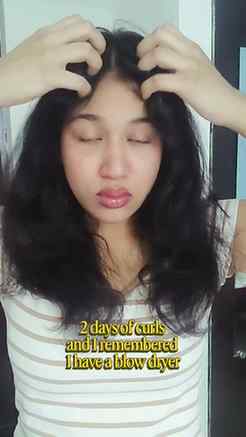 How many days before you give up?😂
.
.
.
.
.
.
(Curly hair 