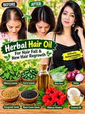 Harbal Hair Oil 😱 Product Tag kar diye hai ✔️ #bhringrajoil