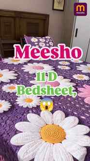 Festival Special 11D Bedsheet @meeshocreatorclub @meeshoapp 
