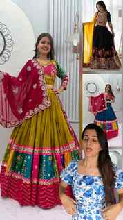 Want Navratri Lehnga choli, comment LEHNGA and i will send y