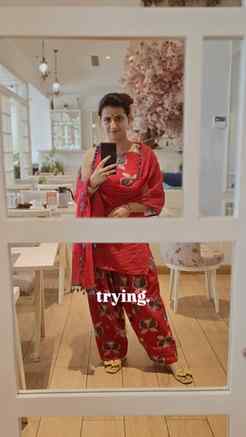 I finally gave in to the Farshi suit trend… and now I totall