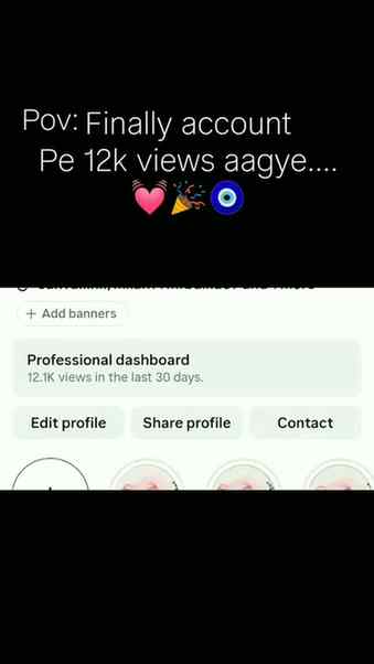 Finally 12K views 😭✨
Small milestone, but a BIG motivation