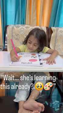 Little moments, little lessons, and so much cuteness 🥹🎨❤️