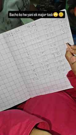 Bacho ka hw yani ek major task 
#reels#viralvideo #kidslearn
