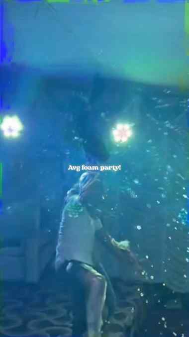 Avg foam party 🎉 

#foamparty #form #weddingfunction #after