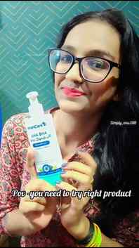My honest review of wishcare AHA BHA anti dandruff SHAMPOO