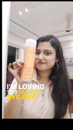 Frizz decided to show up today 😩but thanks to @cadiveuindia