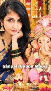 Welcoming Lord Ganesha with a heart full of faith, gratitude