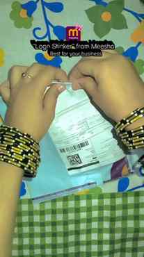 Customize logo... sticker....for your business...💗
Unboxing