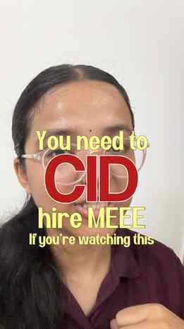 CID, I believe my application speaks for itself. 🫡😂
Went