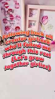 My goal is 1k✨... Follow and comment Done ✅