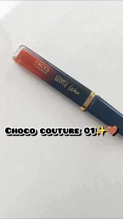 Faces Canada Comfy Matte Wow - Choco Couture 01 ๐คโจ
My every