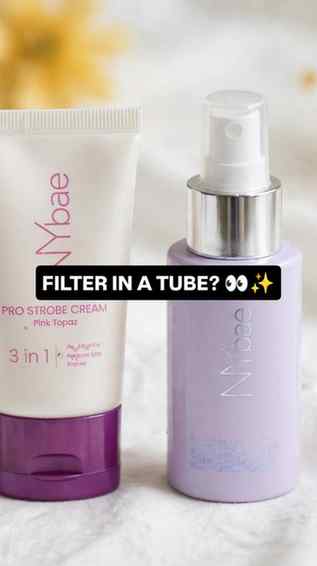 Filter in a tube? ๐โจ
Primer + Moisturizer + Glow in ONE tu