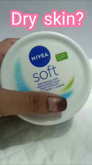 Dry skin? Same here ๐ฅน
Found my saviour! NIVEA Soft = 48hr s