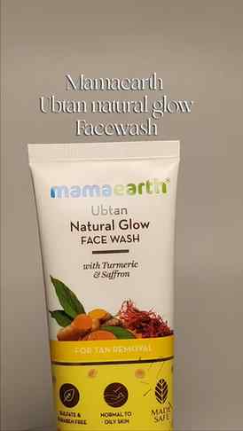 Mamaearth ubtan natural glow facewash
#viralvideos #skincar