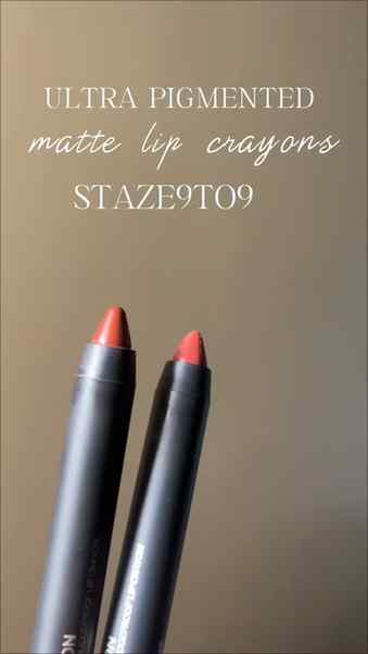 Staze9to9 matte lip crayon ♥️
#reels #viralvideos #lipstick