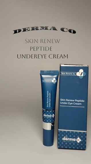 Derma co skin renew peptide undereye cream ♥️
#viralvideos