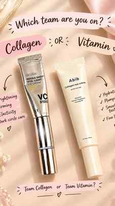 POV: You’re choosing your next eye cream 👀✨
💛 Brightening