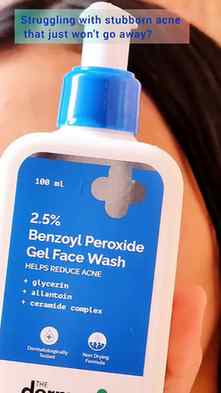 Derma Co 2.5% Benzoyl Peroxide Gel
Helps fight acne-causing