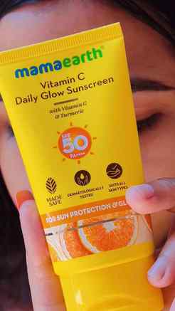 ☀️ Glow & protect your skin every day with Mamaearth Vitamin