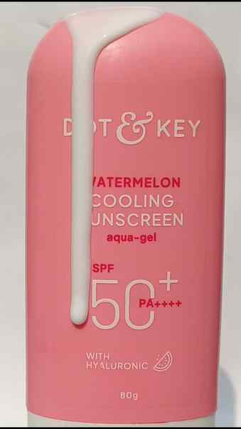 # dot and key sunscreen ๐งด
# trying my best
