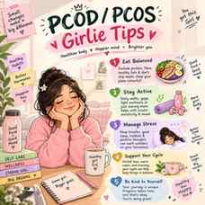 🌸 PCOD/PCOS girlies, this one’s for you! 💕✨
Small habits