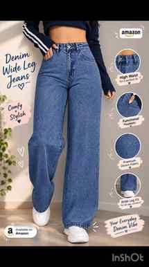 Comment “LINK” 🛍️✨
4 wide-leg jeans you’ll want in your eve