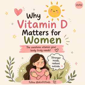 Vitamin D isn’t just about bones ☀️💛 — it plays an importan