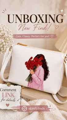 💬 Comment “LINK” for product details 👜✨

Unboxing this pre