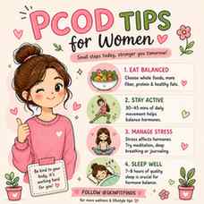 🌸 PCOD girlies, save this! 💗

PCOD management isn’t about 