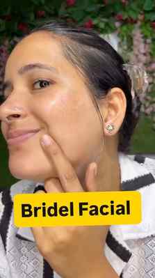 Aroma magic bridel facial #facial #skincare #skincareroutine