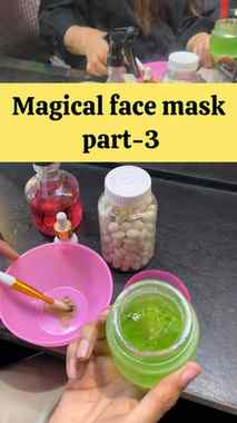 Megical face mask part-3 #skincare #facial#salonfacial