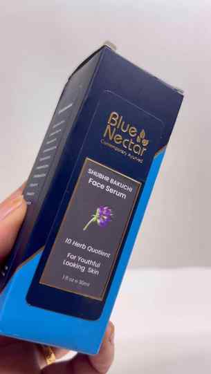 Blue Nectar Youthful Serum is my little glow secret for fres