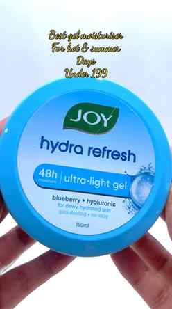 Hydration is the key to soft, glowing skin! 💙✨ The Joy Hydr