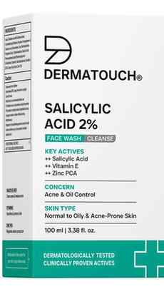 Struggling with acne and oily skin? 💧 DERMATOUCH Salicylic 