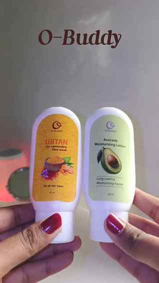 Skincare combo for glowing skin!!
O-Buddy untan Face wash h