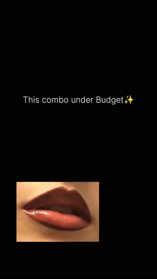 Best lipcombo under budget✨💄
Mars x swissBeauty ✨

(Baddies