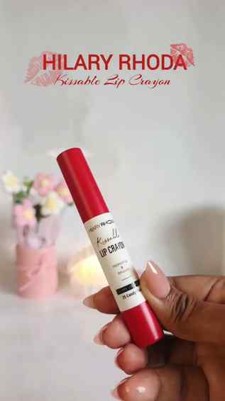 Found the prettiest red lip crayon ❤️✨
This shade is giving 