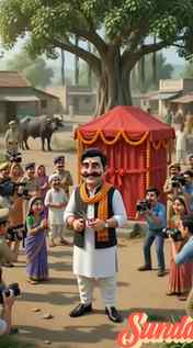 पुलिस बूथ बना झोपड़ी #3dcartoon #3danimation #desicomedy #3d