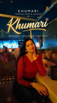 And here is the stop 4 📍@khumariterraceandbar 30 iconic foo