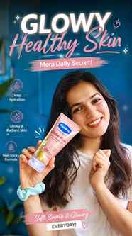 Dewy skin, without the sticky feel! 💖
Vaseline Gluta-Hya D
