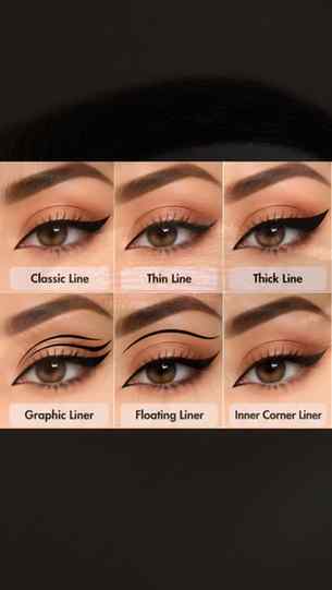 👁️✨ Eyeliner Designs You’ll Love! 💄🖤
From classic winged