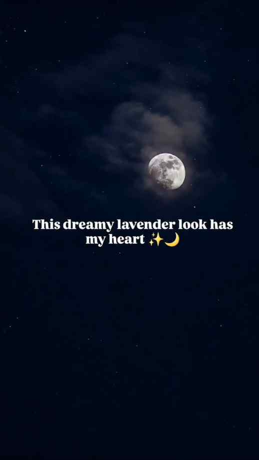 Chand chhupa badal mein… 🌙💜✨
Tried recreating this dreamy,